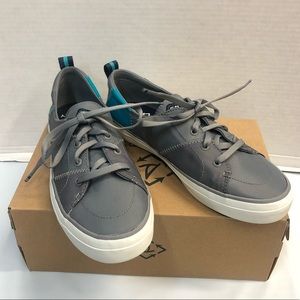 Women’s SPERRY Crest Vibe Bionic Grey Teal Sneaker
